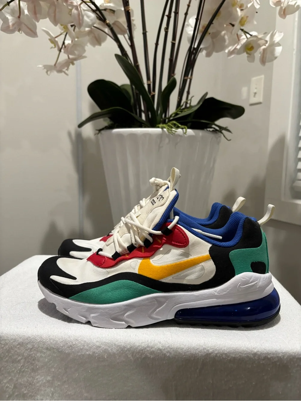 Nike Air Max 270 React “Bauhaus” GS Sneakers Multi Color